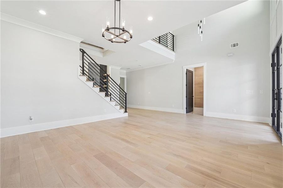 Spacious, unfurnished interior of a new home in , Commerce (Image 22).