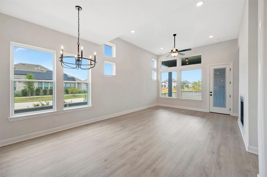 Spacious, unfurnished interior of a new home in Pomona - Grove Row Collection, Manvel (Image 20).