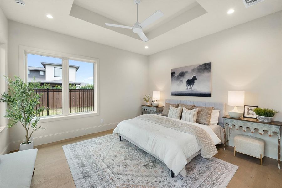Furnished interior view inside a new home in , College Station (Image 11).