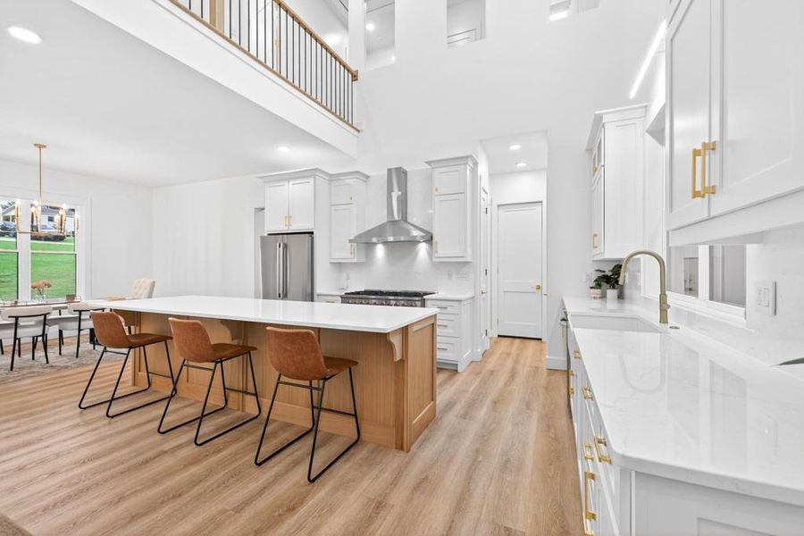 Furnished interior view inside a new home in , Buford (Image 43).
