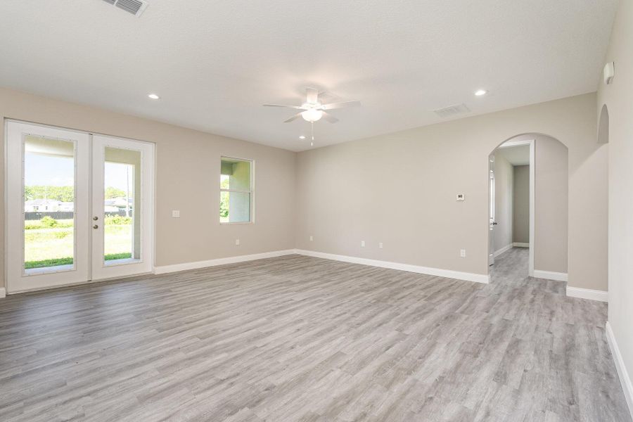 Spacious, unfurnished interior of a new home in , Palm Bay (Image 23). Spacious, unfurnished interior of a new home in , Palm Bay (Image 23).