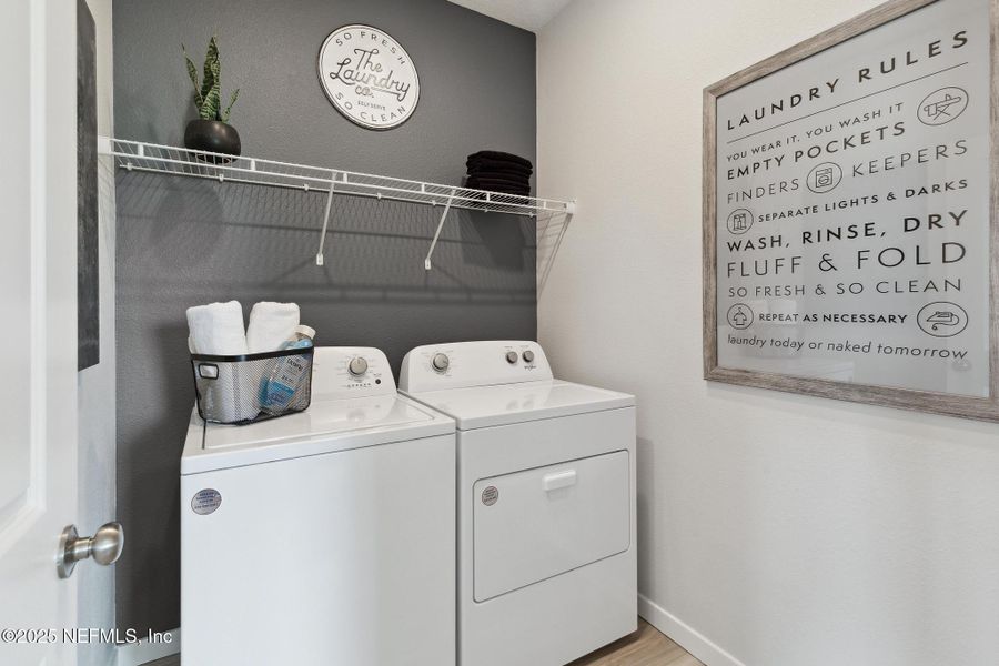 Furnished interior view inside a new home in Magnolia Series at Seminole Palms, Palm Coast (Image 27).