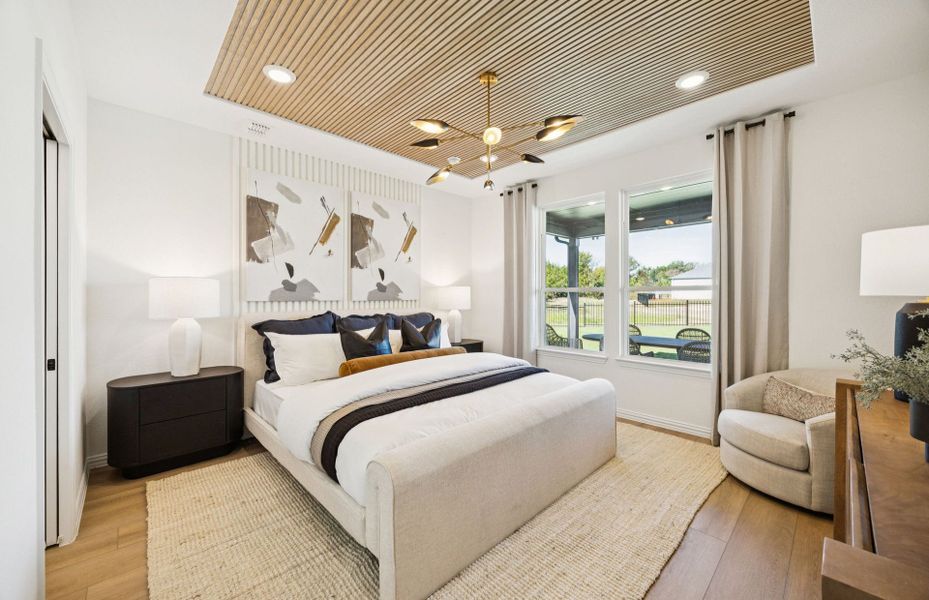 Representative furnished interior of a home built from the Contour by Del Webb in Del Webb at Trinity Falls, McKinney (Image 18). Representative furnished interior of a home built from the Contour by Del Webb in Del Webb at Trinity Falls, McKinney (Image 18).