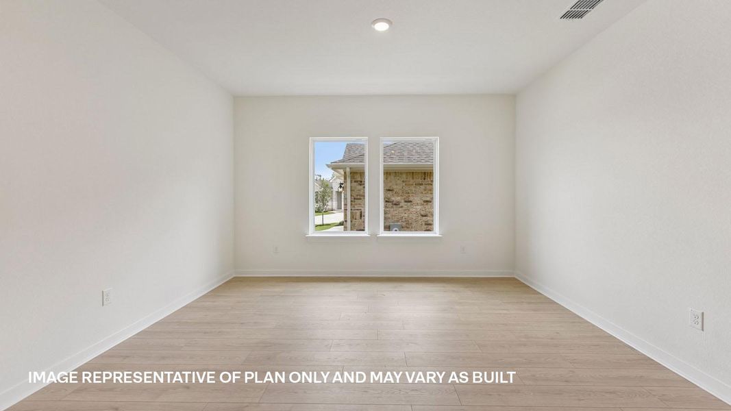 Representative unfurnished interior of a home built from the The Kemah by D.R. Horton in Rosenbusch Ranch, Leander (Image 17). Representative unfurnished interior of a home built from the The Kemah by D.R. Horton in Rosenbusch Ranch, Leander (Image 17).