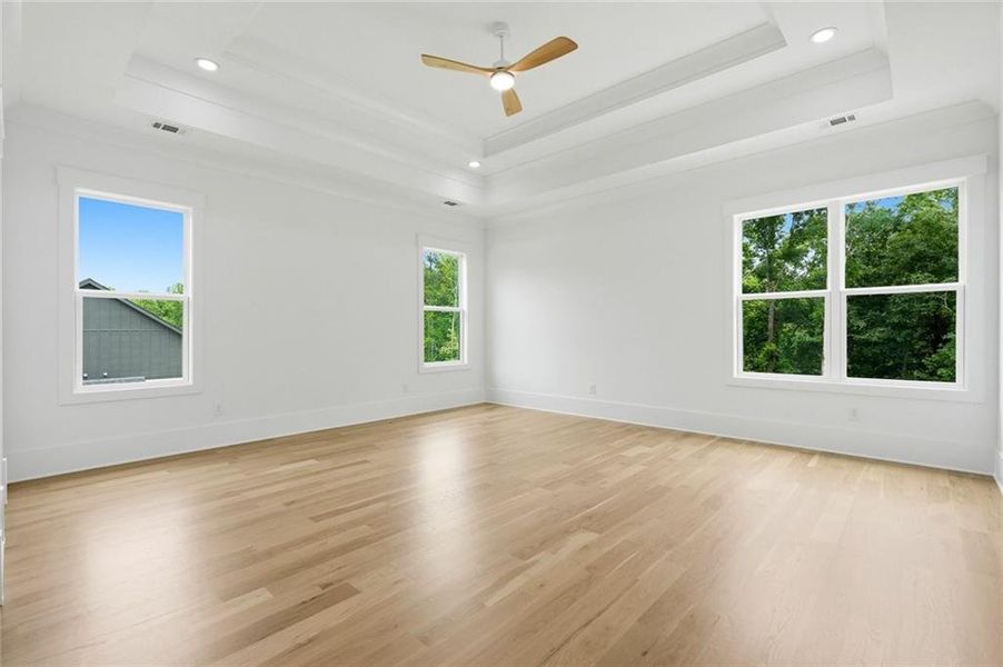 Spacious, unfurnished interior of a new home in , Buford (Image 39).