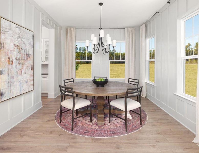 Furnished interior view inside a new home in Midtown at Nexton, Summerville (Image 6).