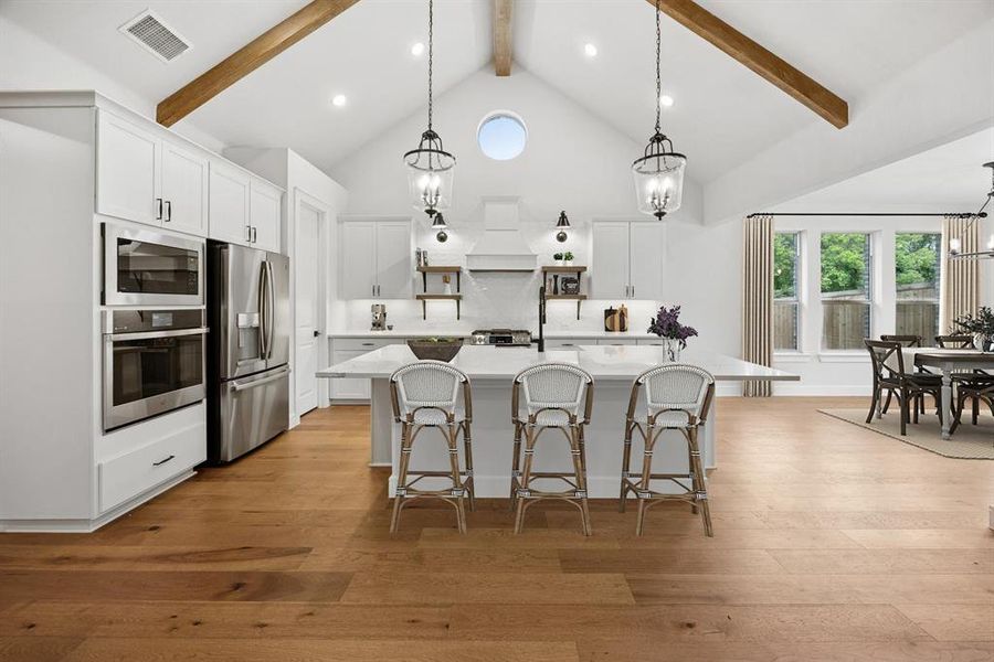 Furnished interior view inside a new home in Lincoln Pointe, Van Alstyne (Image 15). Furnished interior view inside a new home in Lincoln Pointe, Van Alstyne (Image 15).