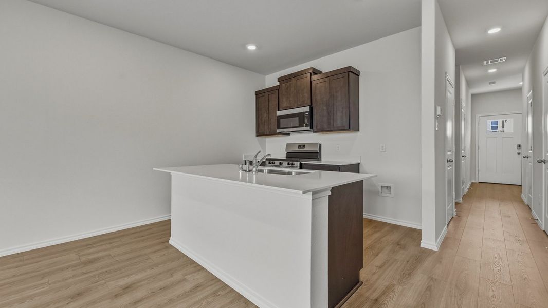 Furnished interior view inside a new home in Arbor Trails North, Princeton (Image 3).