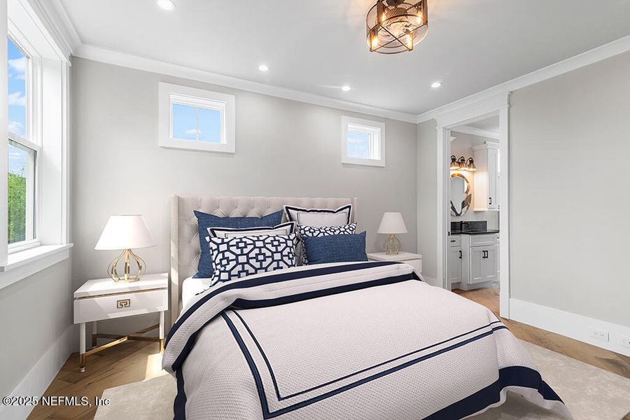 Furnished interior view inside a new home in , Jacksonville Beach (Image 16).