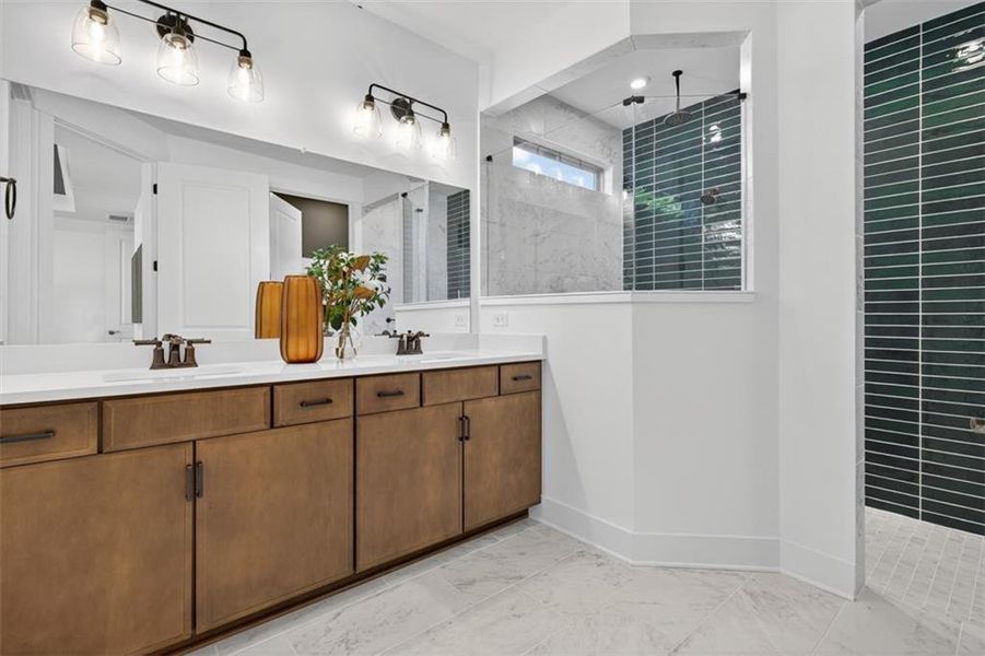 Furnished interior view inside a new home in Del Webb Chateau Elan, Hoschton (Image 16).