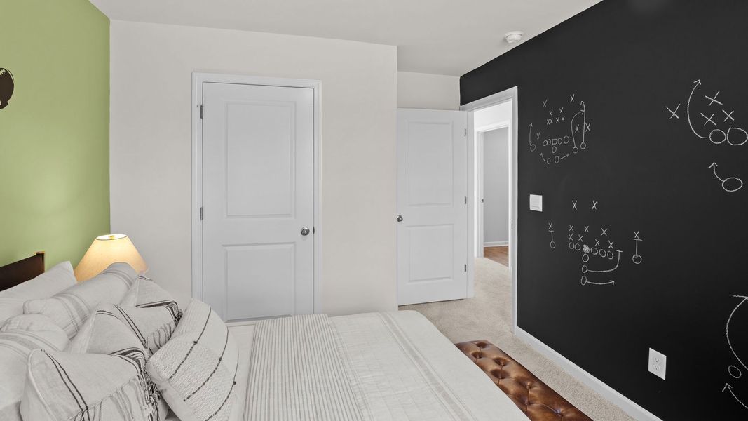 Representative furnished interior of a home built from the Belhaven by D.R. Horton in Mount Hope Estates, Winston-Salem (Image 24).