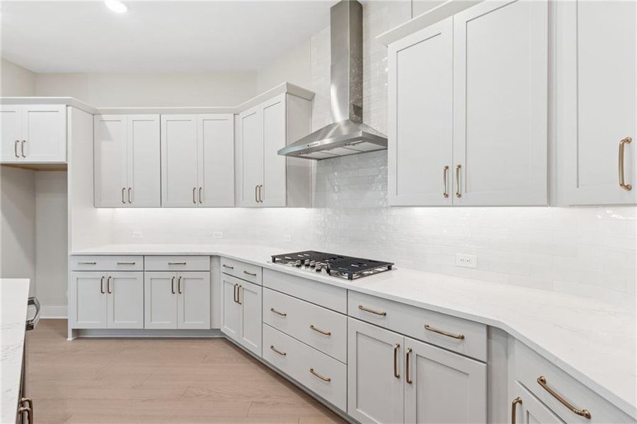 Furnished interior view inside a new home in Old Mill Preserve, Dallas (Image 7).