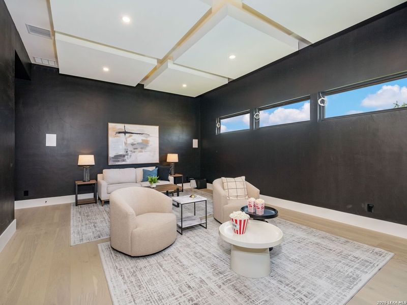 Furnished interior view inside a new home in , Boerne (Image 52).