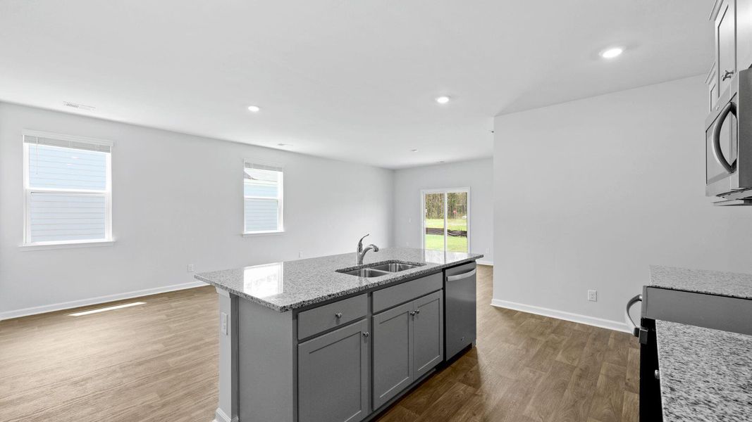 Furnished interior view inside a new home in Carolina Groves, Moncks Corner (Image 10).