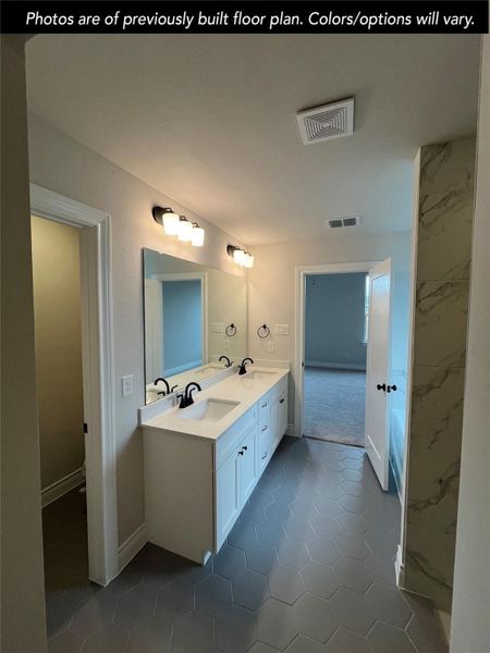 Furnished interior view inside a new home in Lexington Heights, Willis (Image 6).