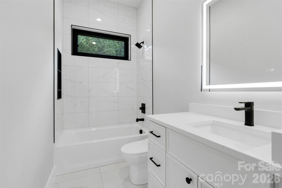 Furnished interior view inside a new home in , Leicester (Image 16).