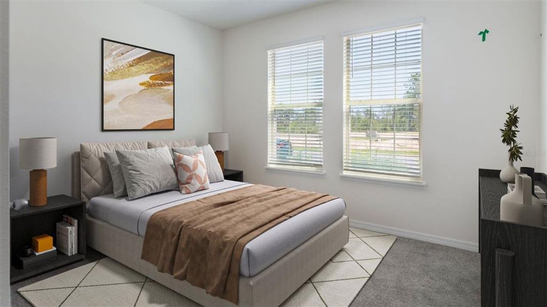 Furnished interior view inside a new home in Waterleigh, Winter Garden (Image 10).