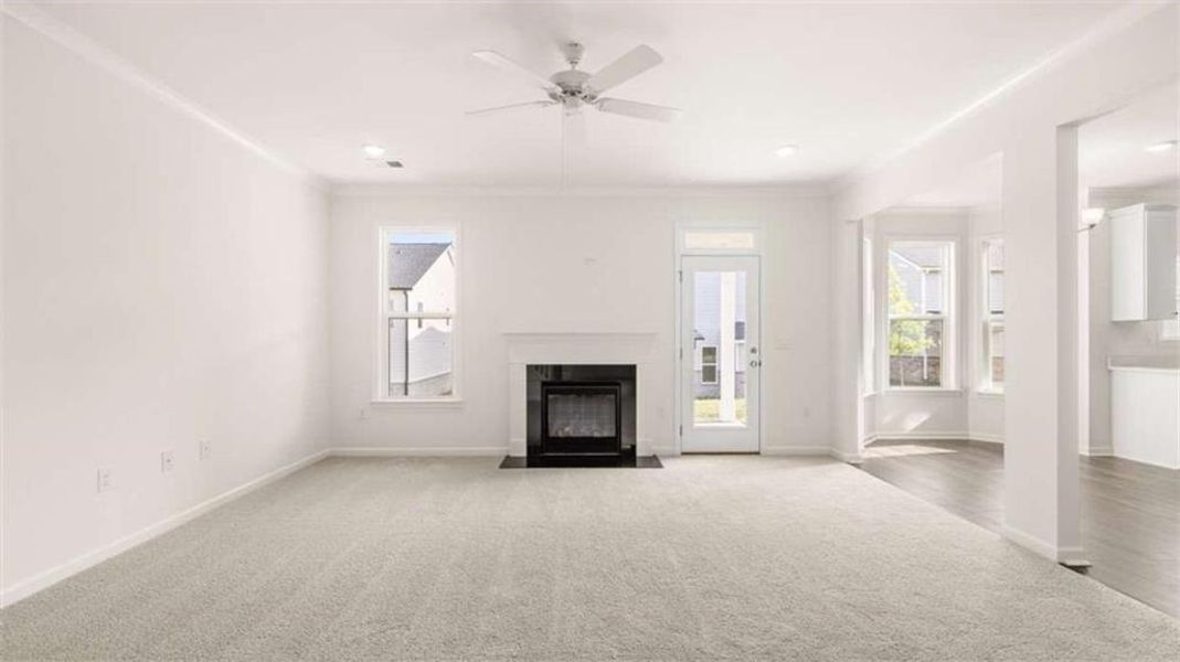 Spacious, unfurnished interior of a new home in Wildwood, Covington (Image 33).