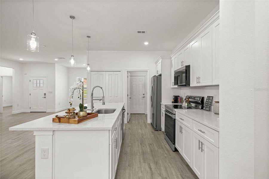 Furnished interior view inside a new home in , Ocala (Image 14).
