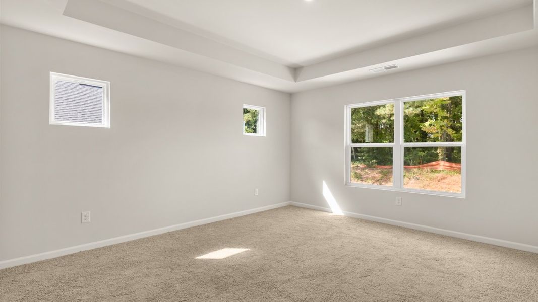 Spacious, unfurnished interior of a new home in Brookland Commons, Monroe (Image 13).