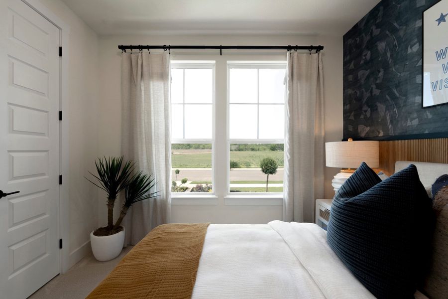 Furnished interior view inside a new home in Lagos Reserve, Manor (Image 45).