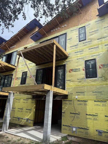 In-progress construction of a new home in , Charleston, SC (Image 9).