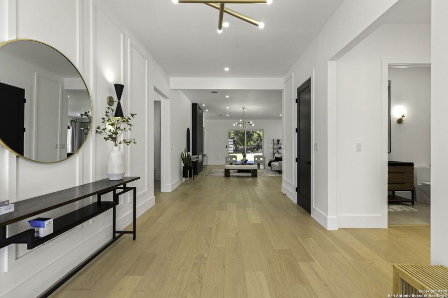 Furnished interior view inside a new home in , Boerne (Image 26).