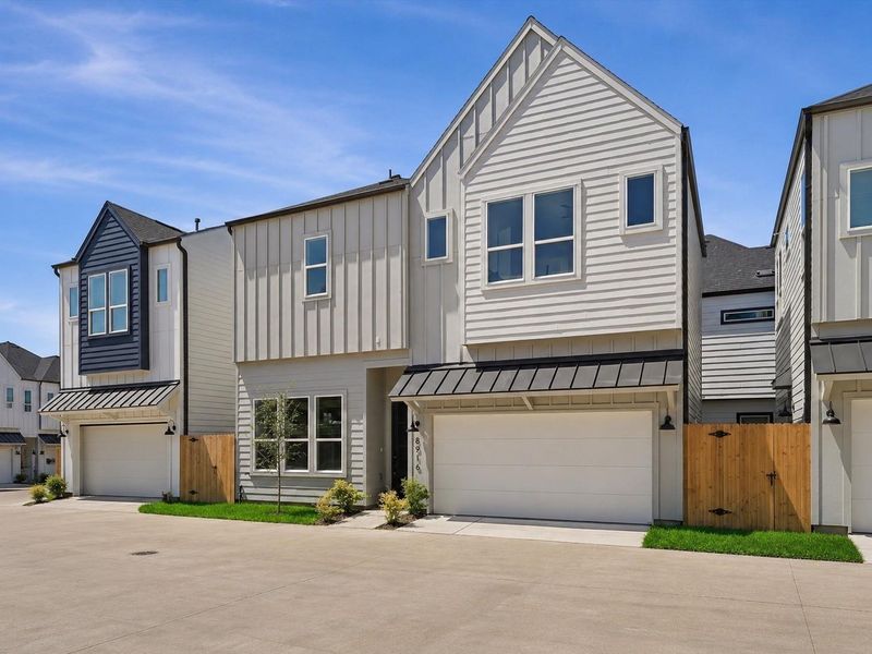 Front exterior of a new home in , Houston, TX, highlighting curb appeal (Image 2). Front exterior of a new home in , Houston, TX, highlighting curb appeal (Image 2).