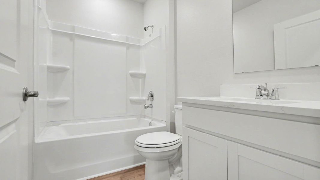Furnished interior view inside a new home in Venetian Grove, Vero Beach (Image 9).
