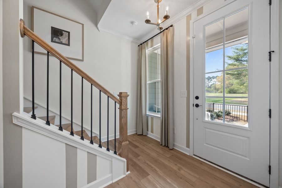 Representative unfurnished interior of a home built from the The Mitchell Exterior by Davidson Homes LLC in Summers Walk, Davidson (Image 24).