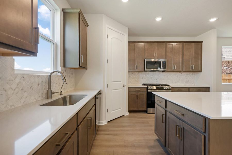 Furnished interior view inside a new home in The Cottages at La Cima, San Marcos (Image 6). Furnished interior view inside a new home in The Cottages at La Cima, San Marcos (Image 6).