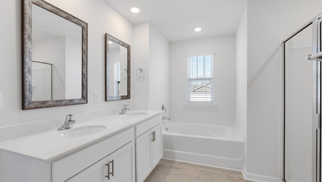 Furnished interior view inside a new home in Spring Ridge, Anderson (Image 13).