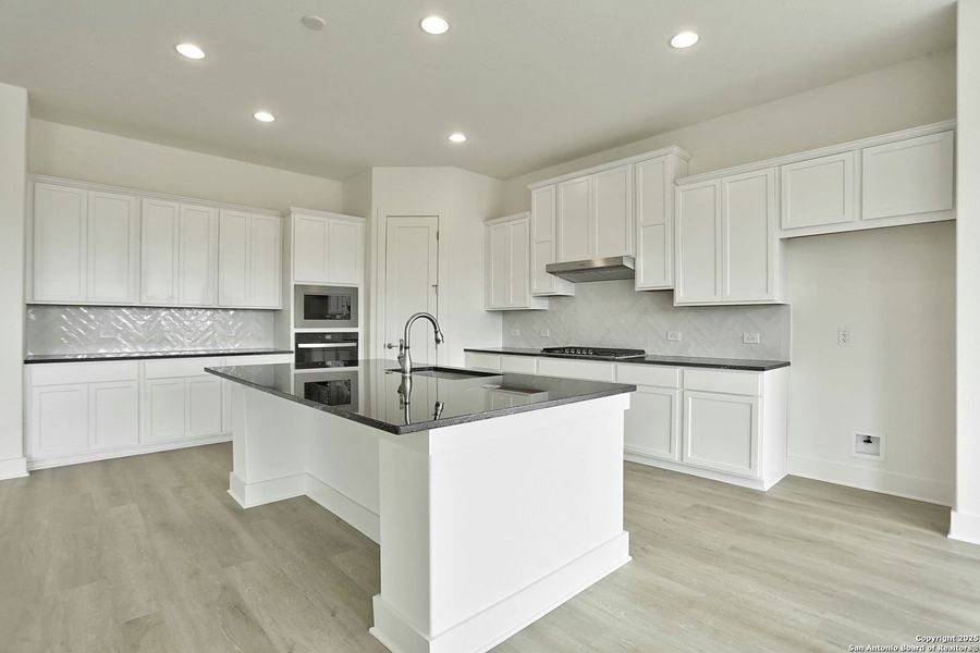 Furnished interior view inside a new home in Kinder Ranch 70's, San Antonio (Image 7). Furnished interior view inside a new home in Kinder Ranch 70's, San Antonio (Image 7).