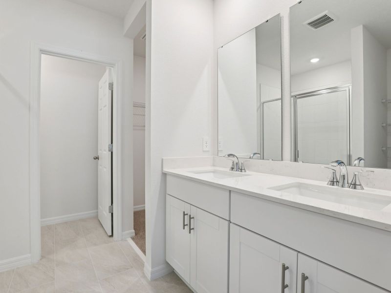 Furnished interior view inside a new home in Springs at Lake Alfred - Signature Series, Lake Alfred (Image 5). Furnished interior view inside a new home in Springs at Lake Alfred - Signature Series, Lake Alfred (Image 5).