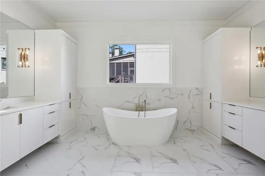 Furnished interior view inside a new home in , Sandy Springs (Image 8).