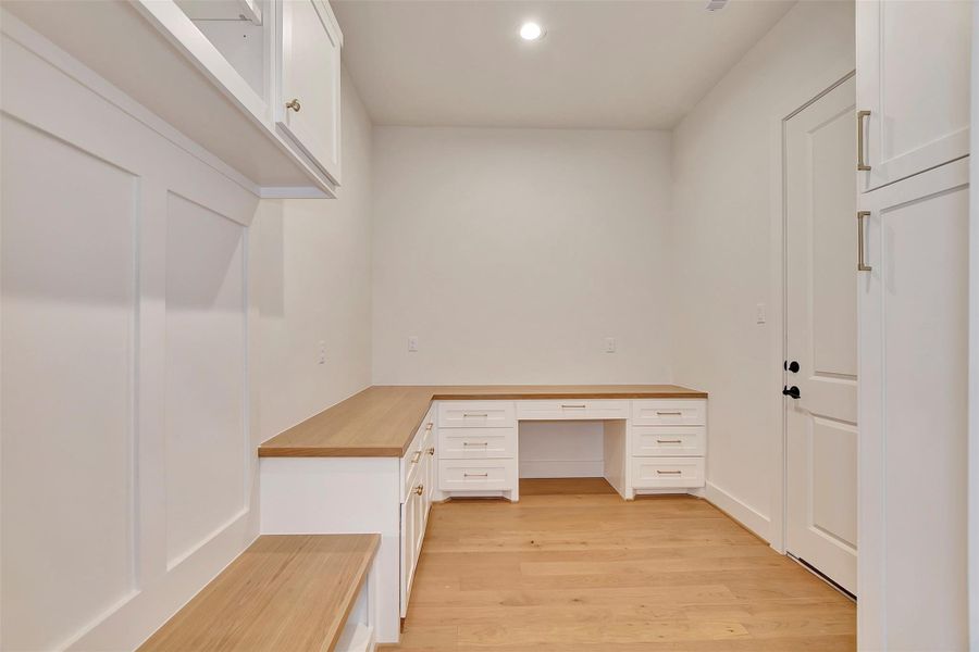 Mud Room upon entry from garage