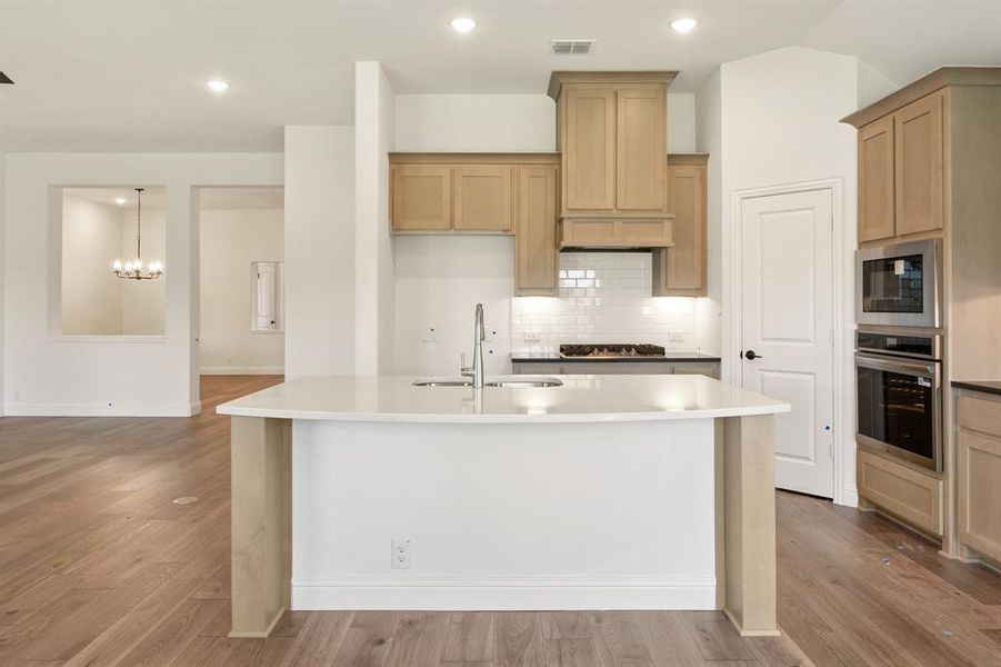 Furnished interior view inside a new home in Abe's Landing, Granbury (Image 14).