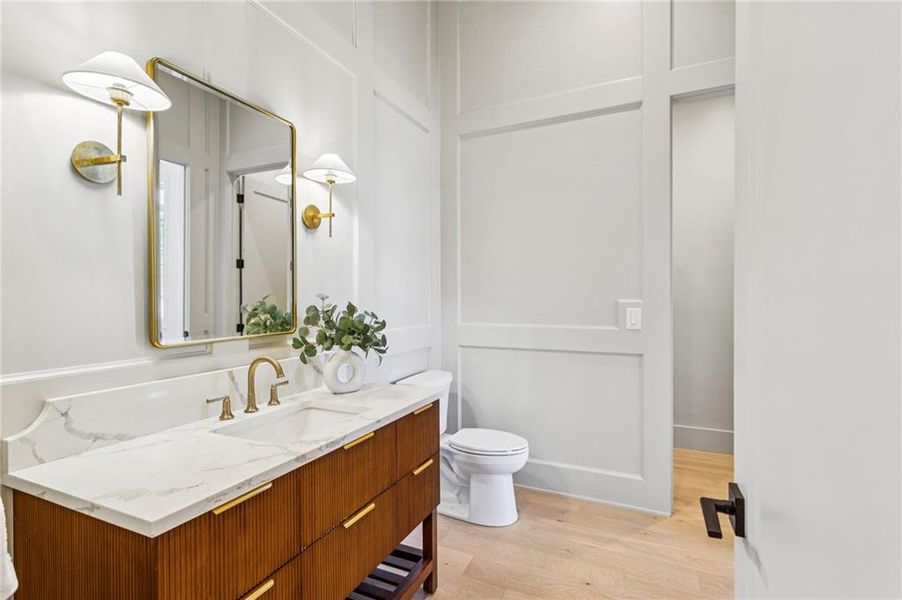 Furnished interior view inside a new home in , Atlanta (Image 7).