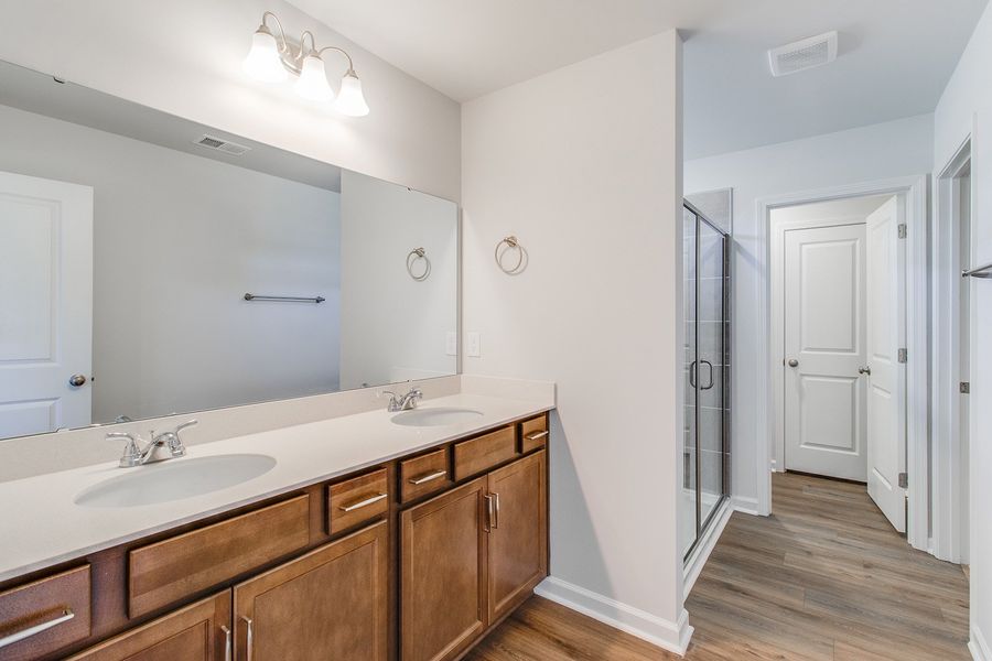 Furnished interior view inside a new home in Bluefield, Lexington (Image 11). Furnished interior view inside a new home in Bluefield, Lexington (Image 11).