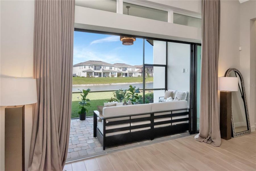 Furnished interior view inside a new home in , Wesley Chapel (Image 9).
