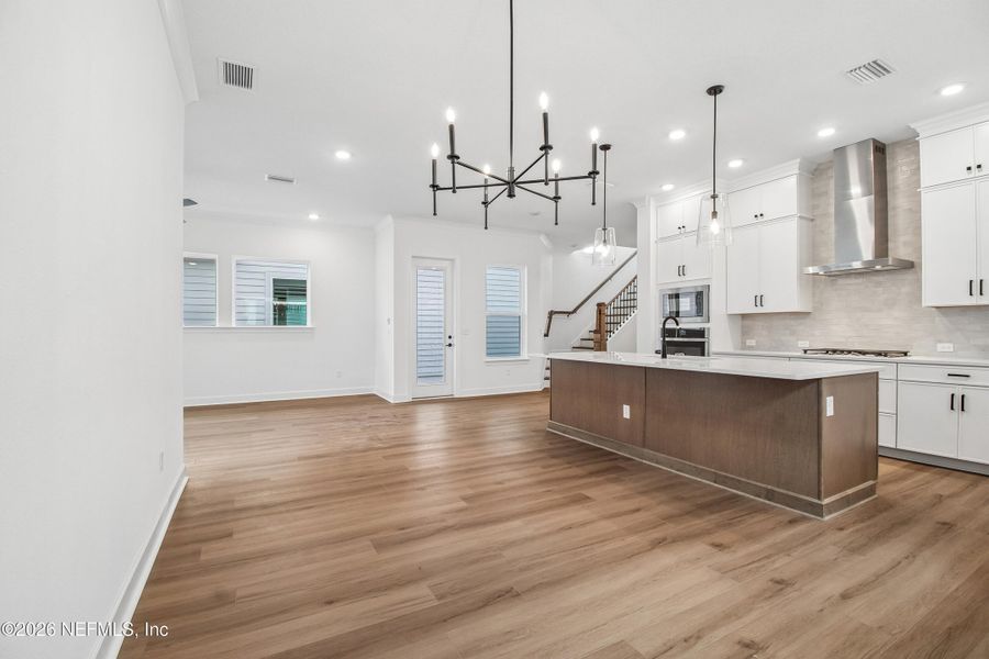 Spacious, unfurnished interior of a new home in Seven Pines 40' Front Entry, Jacksonville (Image 22).