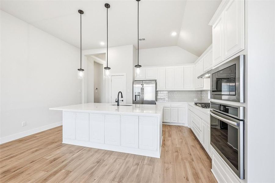 Furnished interior view inside a new home in , Little Elm (Image 5).