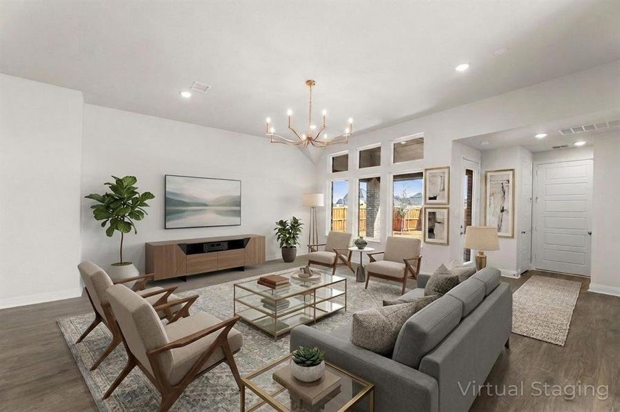 9712 Talia Blvd - Family Room 2 Virtually Staged