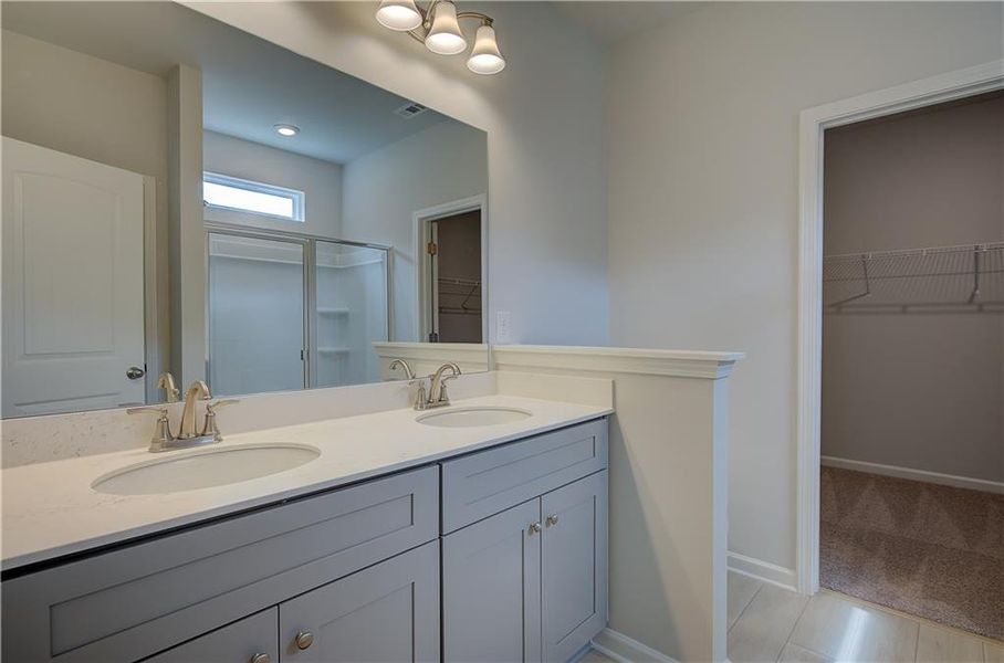Furnished interior view inside a new home in Abbotts Crossing, Conyers (Image 10).