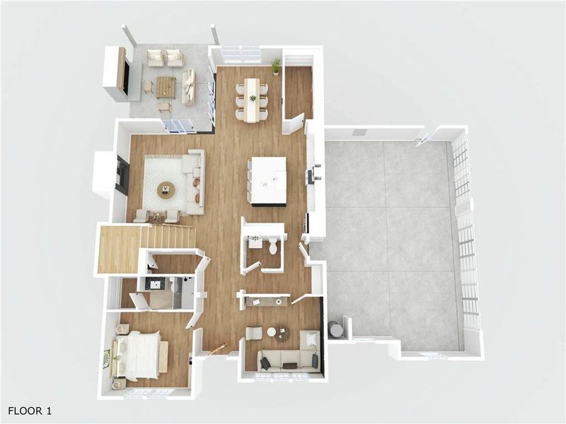 2D floor plan layout of this home in , Acworth, GA (Image 3). 2D floor plan layout of this home in , Acworth, GA (Image 3).