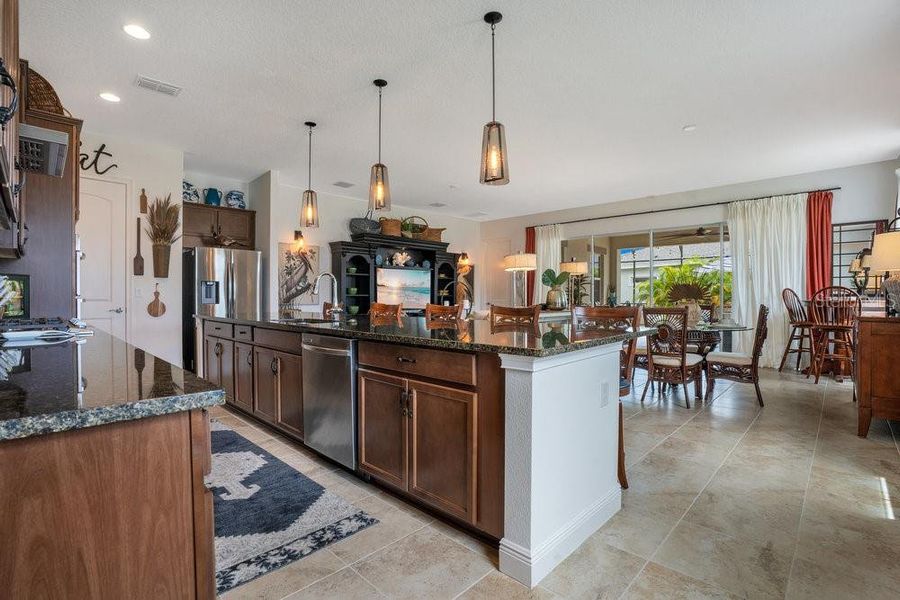 Furnished interior view inside a new home in , St. Cloud (Image 13).