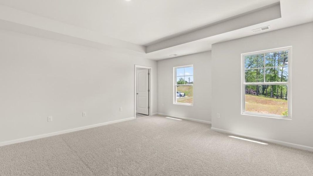 Spacious, unfurnished interior of a new home in Village at Pine Valley, Gainesville (Image 20). Spacious, unfurnished interior of a new home in Village at Pine Valley, Gainesville (Image 20).