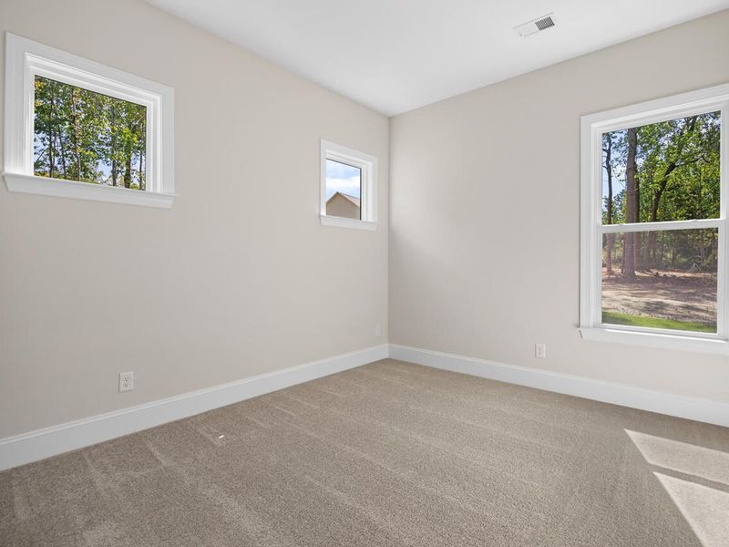 Spacious, unfurnished interior of a new home in Rockport, Wake Forest (Image 62).