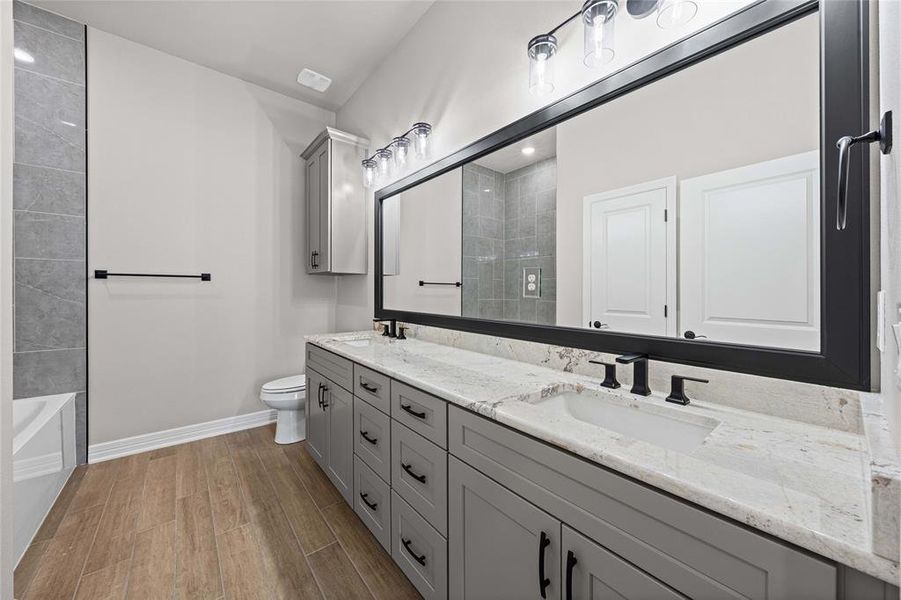 Furnished interior view inside a new home in , Troy (Image 13).