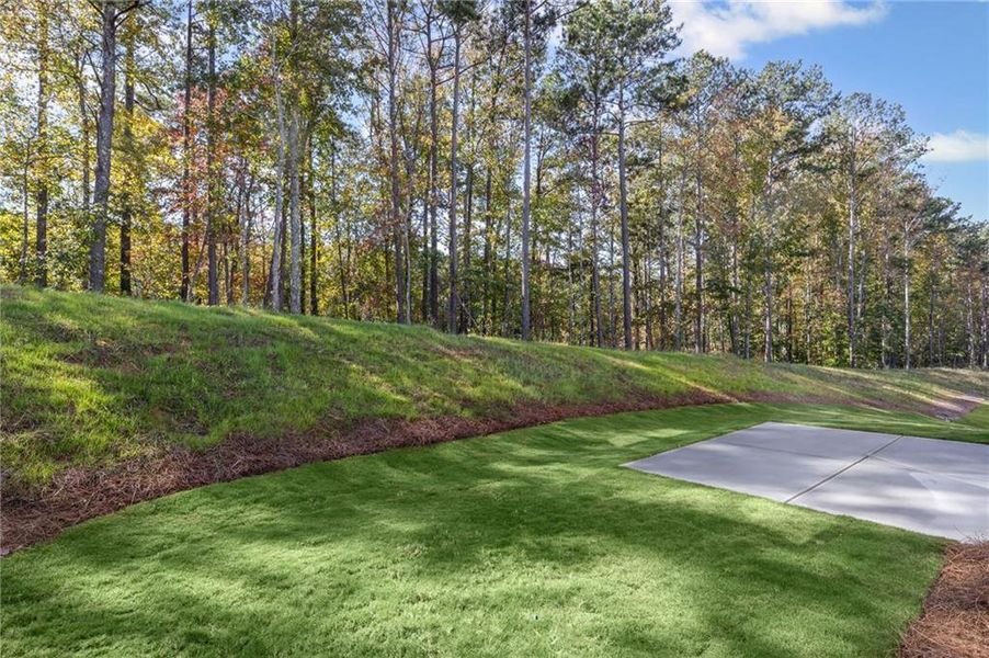 Exterior details and patio area of a home in Sage Woods, Dallas (Image 3).